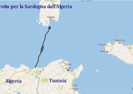 18 algerini salvati su una barca a largo di Cagliari