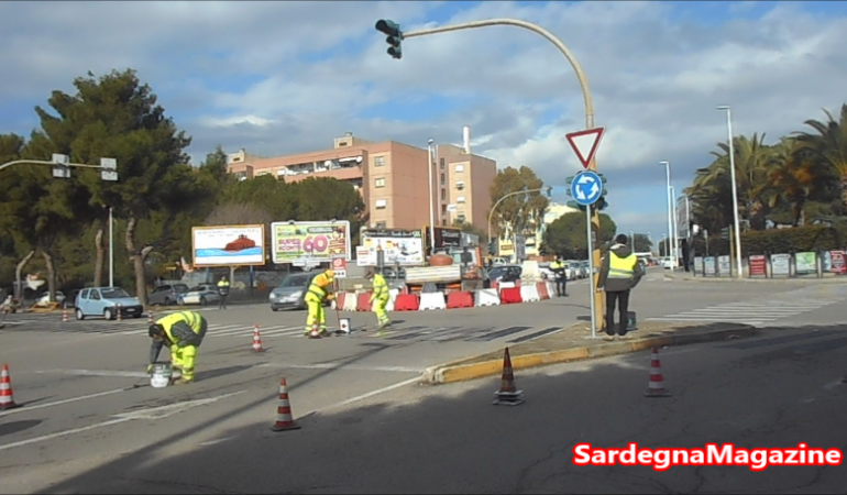 Nasce una nuova rotatoria in via Pier della Francesca – VIDEO