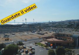 Cagliari: stadio provvisorio “Sardegna Arena” in progress – VIDEO