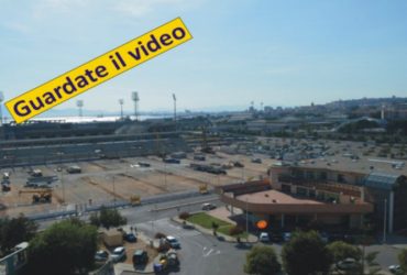 Cagliari: stadio provvisorio “Sardegna Arena” in progress – VIDEO