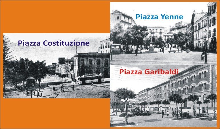 “Una Piccola Storia” : piazza Yenne, piazza Costituzione e  piazza Garibaldi