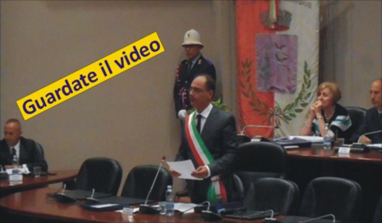 Selargius: il  sindaco Pier Luigi Concu ha giurato, insediato ufficialmente  anche  il nuovo Consiglio Comunale –  leggete il discorso completo  del neo sindaco – VIDEO