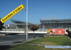 Cagliari: Stadio provvisorio “Sardegna Arena” in progress -Video