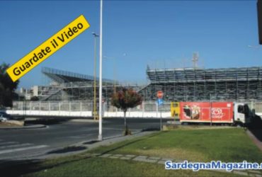 Cagliari: Stadio provvisorio “Sardegna Arena” in progress -Video