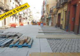 Cagliari: Corso Vittorio Emanuele   sottosopra, i lavori però procedono  – VIDEO