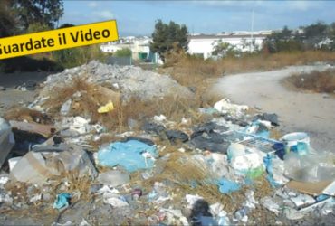 Discarica a cielo aperto in viale Monastir  all’ingresso di Cagliari – VIDEO 