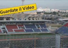 Cagliari: Stadio provvisorio “Sardegna Arena” in progress -Video