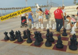 Cagliari: scacchi per tutti a Marina Piccola – VIDEO