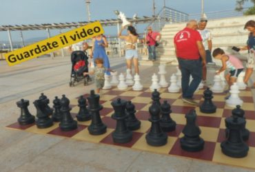 Cagliari: scacchi per tutti a Marina Piccola – VIDEO