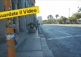 Cagliari: un cantiere le prime ore  di via  Roma Pedonale – VIDEO