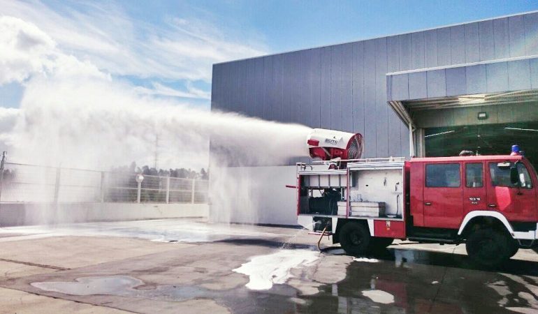 Sardegna, incendi: arriva la turbina nebulizzante Il nuovo strumento antincendio per i grandi  roghi