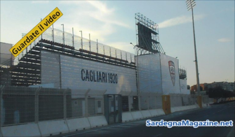 Cagliari: nuovo stadio “Sardegna Arena”,  praticamente pronto, in corso le rifiniture – VIDEO