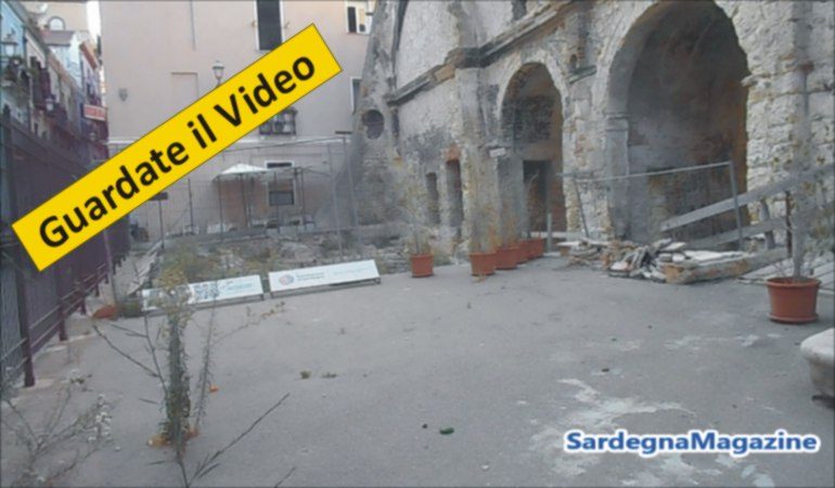 Cagliari, Marina:  Santa Lucia,  rudere di  un’antica  chiesa dimenticata –  ecco la sua storia, VIDEO