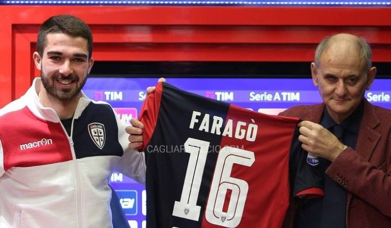 Paolo Faragò è un calciatore del Cagliari, ha firmato fino al 2020
