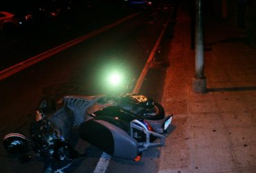 Cagliari: scontro tra due moto ieri sera  in via Sonnino