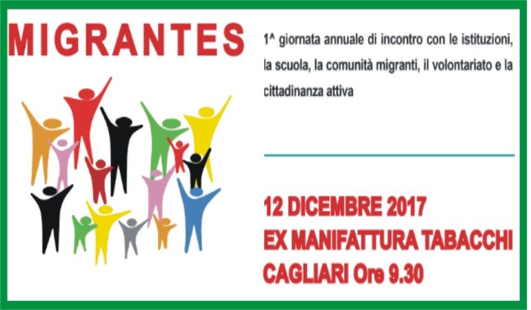 Cagliari: all’Ex Manifattura, la Giornata “Sardos e Migrantes”,