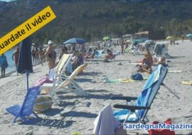 Cagliari, Poetto:  ottobre,  “Guardate che Mare!” VIDEO