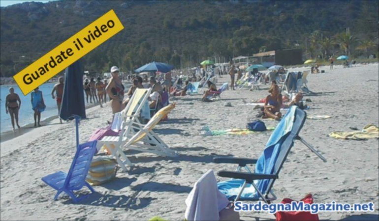 Cagliari, Poetto:  ottobre,  “Guardate che Mare!” VIDEO