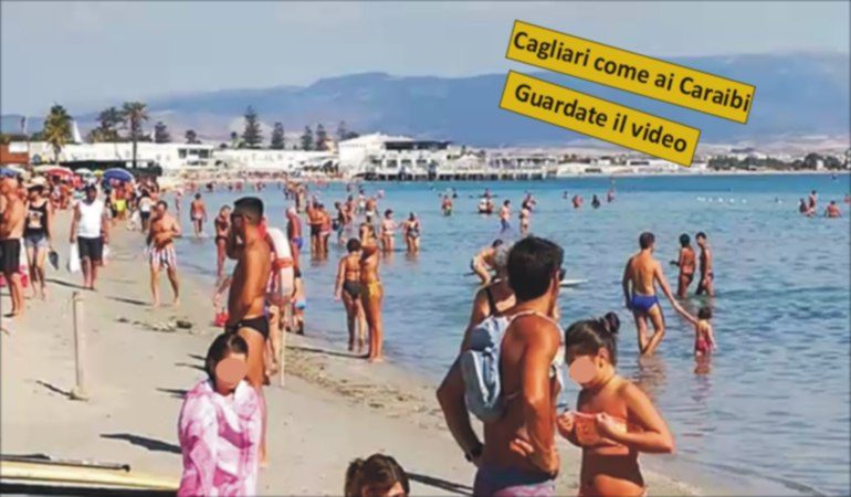 Cagliari, 14 ottobre, come ai Caraibi – VIDEO