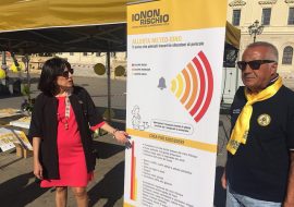 Protezione Civile: in piazza in Sardegna i consigli in caso di alluvioni, terremoto e maremoto