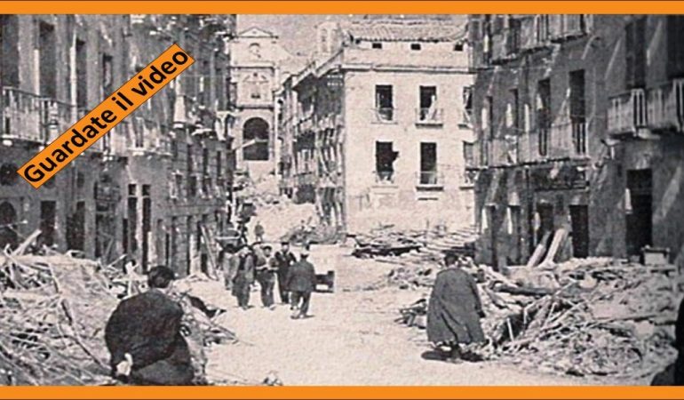 Cagliari  25 aprile 1945:  fame, distruzioni e mancanza di lavoro – Video    