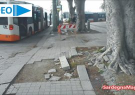 Cagliari: Piazza Matteotti indecente e pericolosa – VIDEO