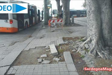 Cagliari: Piazza Matteotti indecente e pericolosa – VIDEO