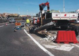 Cagliari: oltre 139mila metri quadri di strade riasfaltate, 50 grandi interventi, 12.671 buche coperte