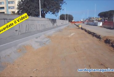 Cagliari: in via Pier della Francesca i lavori procedono  a buon ritmo  – VIDEO