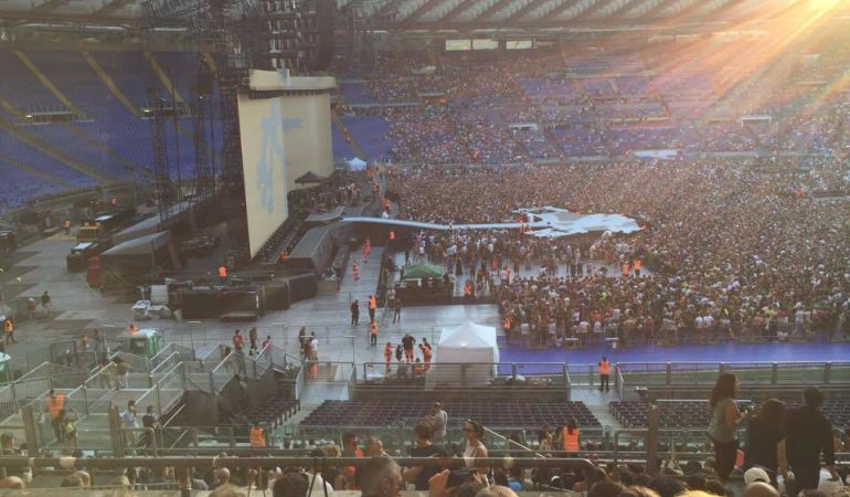 Roma: stadio Olimpico esaurito per il concerto degli U2