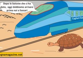 “La Vignetta”: treni ultralenti in Sardegna