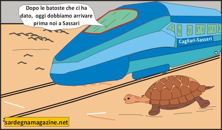“La Vignetta”: treni ultralenti in Sardegna