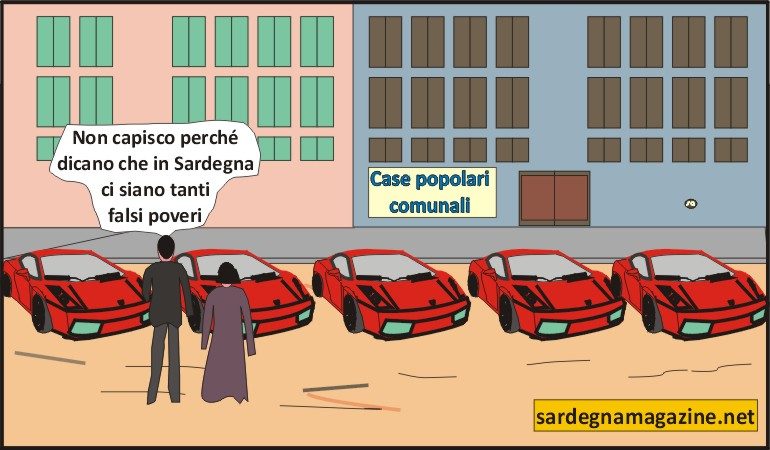 “La Vignetta”: in Sardegna tanti falsi poveri