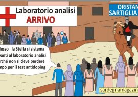 Oristano, Sartiglia:  colpisci la Stella e poi subito   antidoping