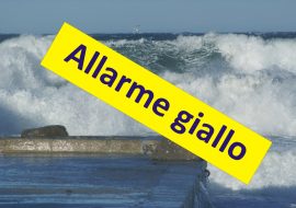 Allerta meteo gialla in Sardegna per domani mercoledì 8 febbraio dalle 6 a mezzanotte