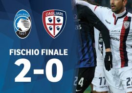 Cagliari in emergenza sconfitto a Bergamo 2-0