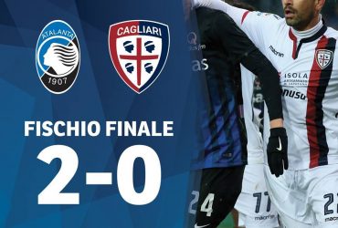 Cagliari in emergenza sconfitto a Bergamo 2-0