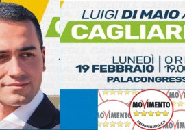 Arrivano i big: Di Maio a Cagliari domani lunedì 19 febbraio