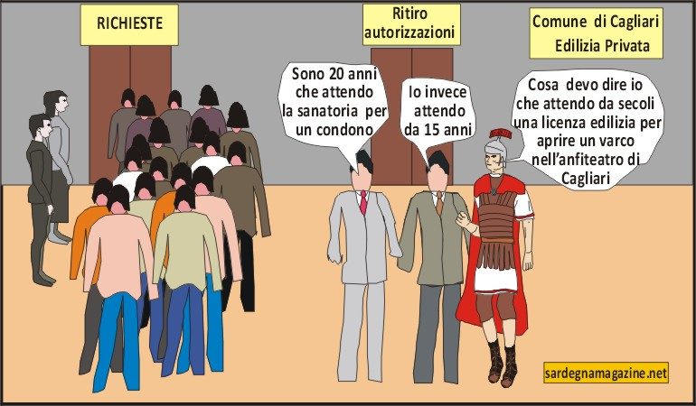 “La Vignetta” Comune di Cagliari:  Edilizia Privata al collasso