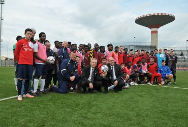 Oristano: incontro di calcio tra richiedenti asilo e giocatori  sardi