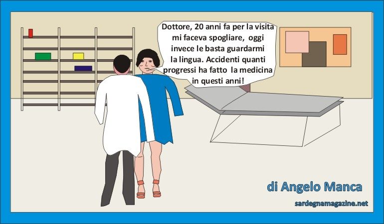 La barzelletta  dei lettori: “Dal medico”