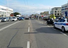 Cagliari: incidente in viale Marconi tra scooter e auto