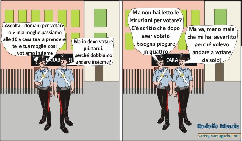 la vignetta dei lettori: “Come votare”