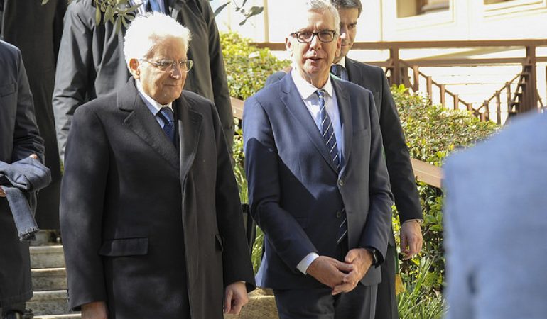 Cagliari: Mattarella a Villa Devoto