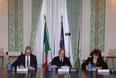 Roma: Pigliaru e Minniti firmano l’accordo per la sicurezza dei territori sardi