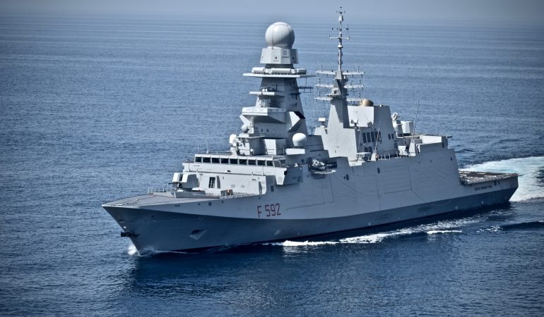 Cronaca nazionale: la Fregata Margottini schierata in un’operazione Antipirateria