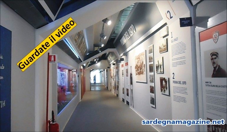 La squadra di calcio  del Cagliari ha il suo museo – VIDEO