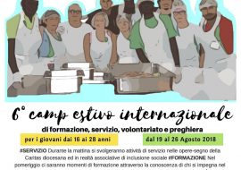 Campo estivo internazionale di educazione alla mondialità, formazione, servizio, condivisione e preghiera “Giovani, è tempo di condividere!”