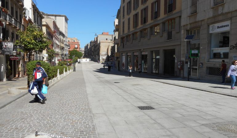 Cagliari: riprendono i lavori di sistemazione del corso Vittorio Emanuele