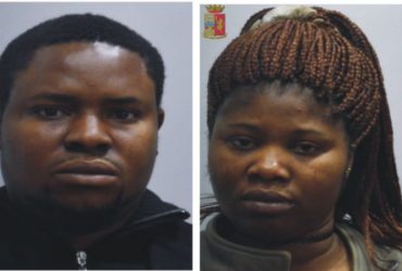 Arrestati due coniugi nigeriani   presunti mercanti di persone e  per favoreggiamento dell’immigrazione  